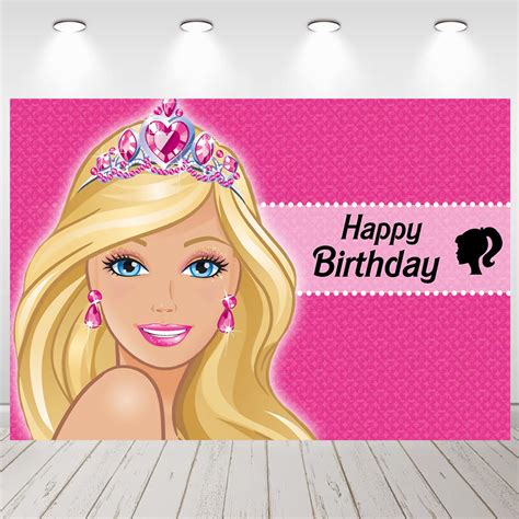 Buy Withu Head Portrait Happy Birthday Backdrop Pink Photography