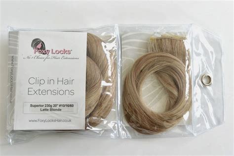 Foxy Locks Extensions Latte Blonde Superior G Clip Ins