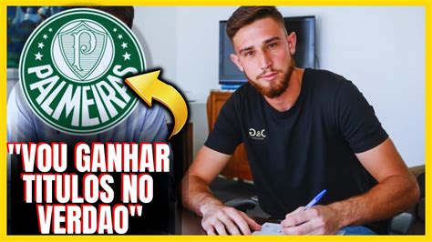 SAIU AGORA AGORA O PALMEIRAS APELOU ESSA CONTRATAÇÃO TORCIDA