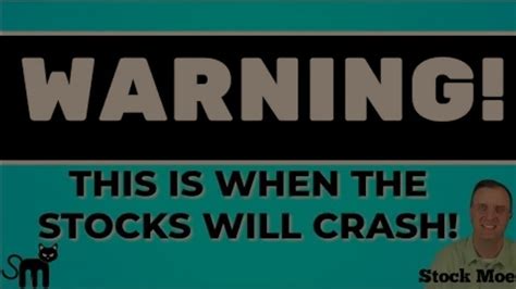 ⛔️warning⛔️ This Is Exactly When The Stock Market Will Crash