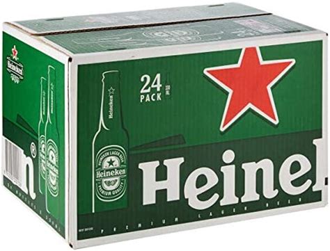 Heineken 24 Pack Of 330ml Bottles Premium Lager Beer