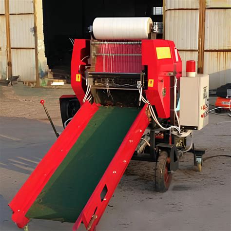 Automatic Mini Forage Silage Round Baler Wrap Packing China Silage