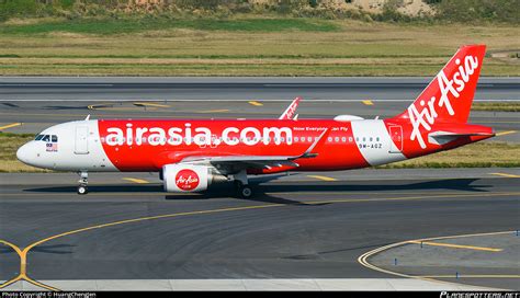 9M AGZ AirAsia Airbus A320 216 WL Photo By HuangChengJen ID 1080487