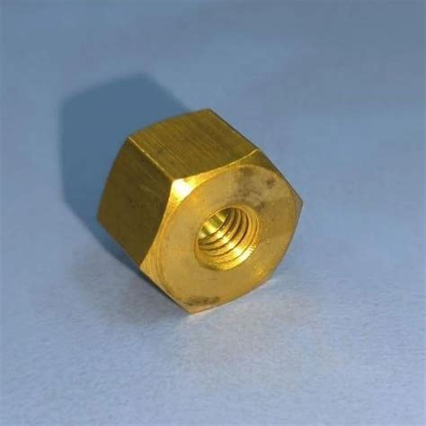 Hexagonal Brass Hex Nut For Hardware Fitting Inner Diameter Mm At