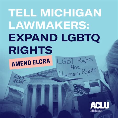 Tell Michigan Lawmakers To Expand Lgbtq Rights And Protections