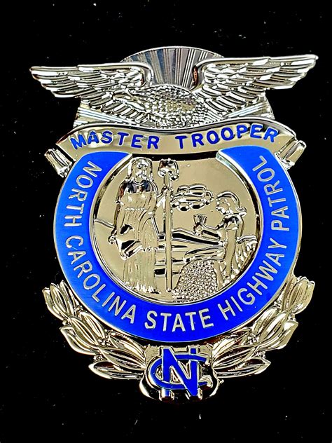 North Carolina Highway Patrol Master Trooper - COLLECTORS-BADGES.COM