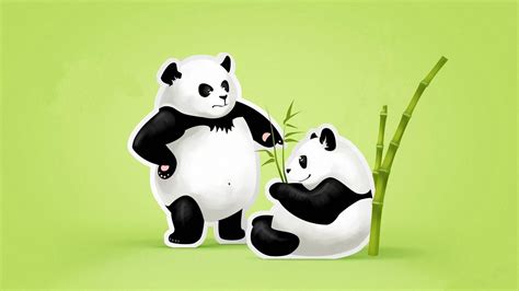 Panda Couple Wallpapers Wallpaper Cave