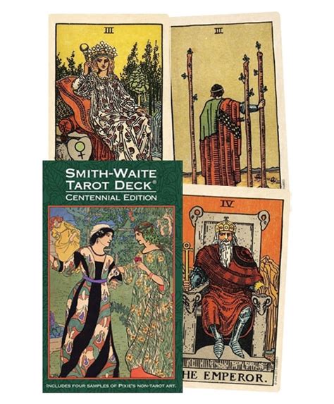 Smith Waite Centennial Tarot Deck Loja e Editora Pavão Branco