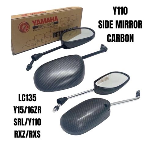 Yamaha Lc Y Zr Y Y Zr Batang Chrome Side Mirror Ori Thailand R