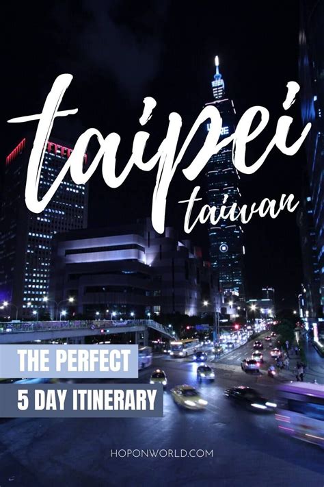 A Local S Taipei Itinerary How To Spend 1 5 Days In Taipei Artofit