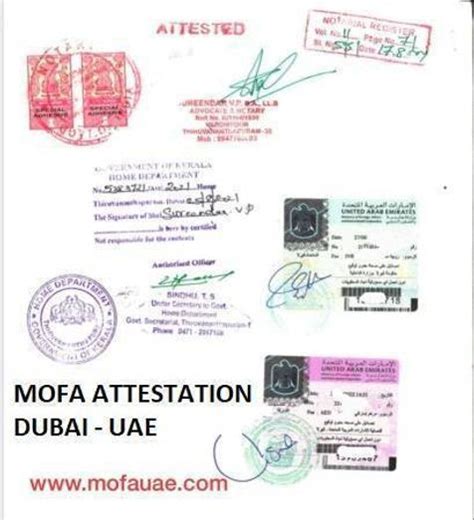 MOFA Attestation Dubai Amazon Attestation Services UAE