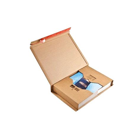 Custom Corrugated Cardboard A4 A5 Book Packaging Book Wrap Mailer