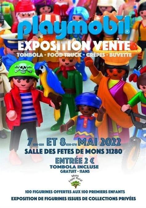 Exposition Playmobil Exposition VentePlaymobil à Mons 2022 à Mons 31280