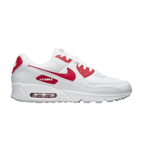 Nike Air Max 90 'White University Red' - DX8966-100 | Solesense