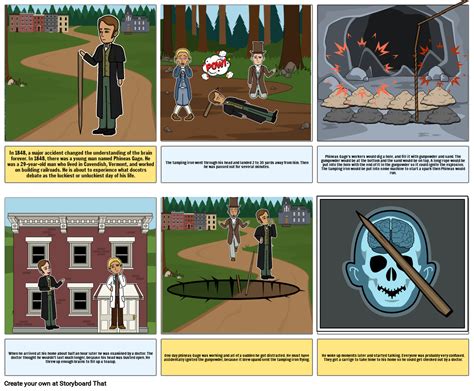 Phineas Gage Storyboard Storyboard By Eabd0b69