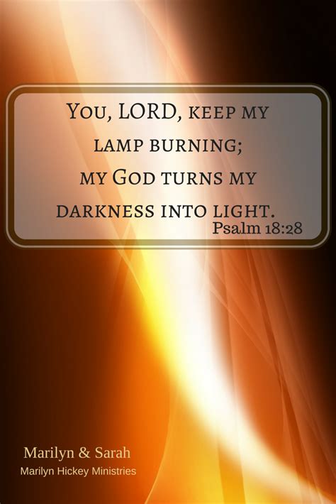 God Turns My Darkness Into Light Motivational Scriptures Study