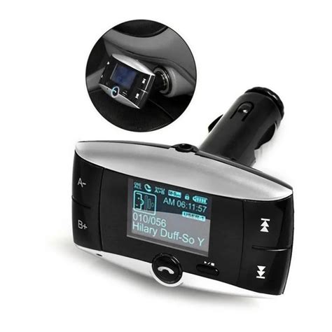 Portable Car Mp Audio Player Fm Transmitter Wireless Modulator Car