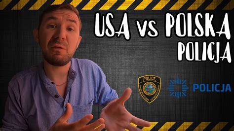 Policja USA Vs Polska YouTube