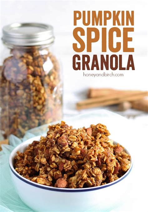 Pumpkin Spice Granola - A Night Owl Blog