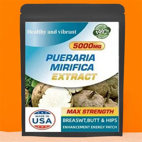 Bigger Breast Buttocks And Hips Enlargement Pure Pueraria Mirifica