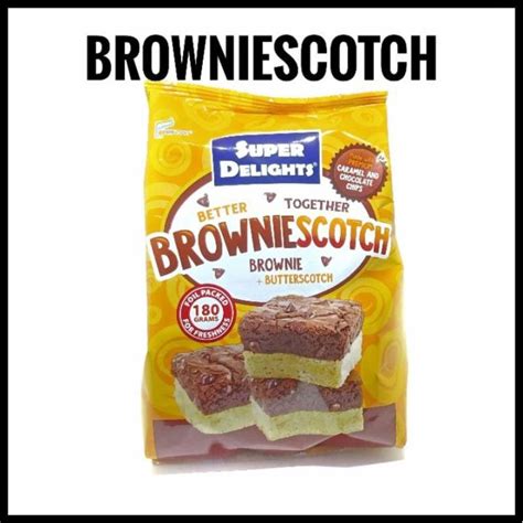 Super Delights Browniescotch Brownie And Butterscotch G Lazada Ph