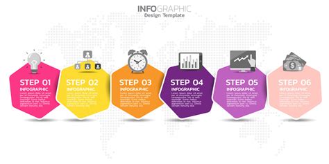 Elementi Della Sequenza Temporale Infografica Per Contenuto Diagramma