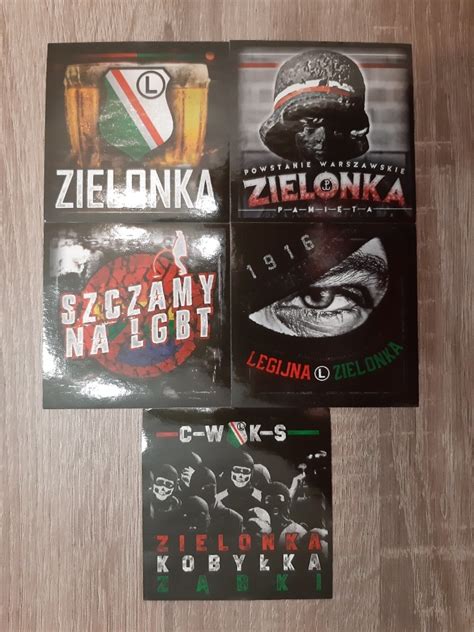 Vlepki Wlepy Legia Komplet Dzielnice Zielonka Warszawa Kup Teraz Na