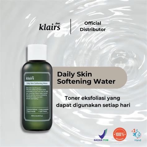 Klairs Daily Skin Softening Water 500ml Lazada Indonesia