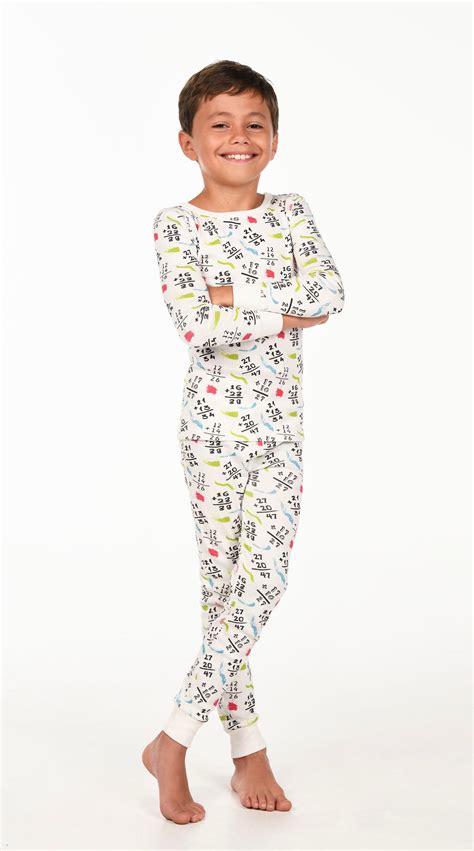 Smart Dreams - Neon Math pajamas and cards