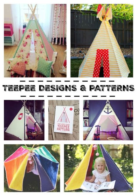 Teepee Designs And Patterns Paging Fun Mums