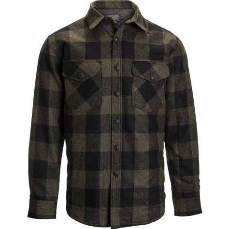 Pendleton Quilted Cpo In Wool Shirt Jacket Mens