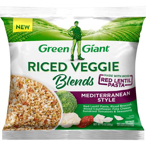 Green Giant ® Riced Veggie Blends: Mediterranean Style