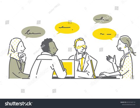 team  people talking images stock  vectors shutterstock