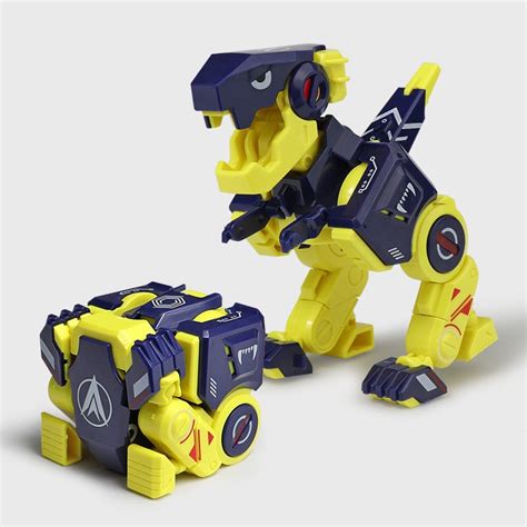 Transformer Dinosaurios Juguete Niños Cubo Máquina Dragón Niño