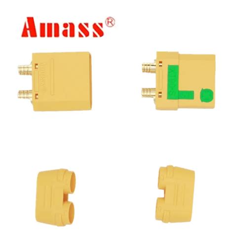 10pairs Original Amass XT90HS XT90H XT90S Male Female Bullet Connectors