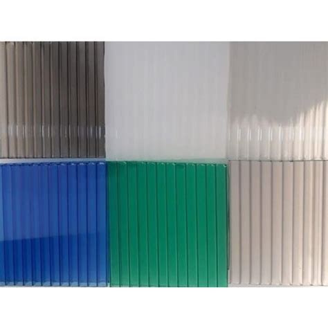 Green Film Coated Multiwall Polycarbonate Sheet Thickness Of Sheet