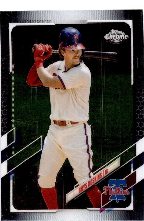 Topps Chrome Rhys Hoskins Ebay