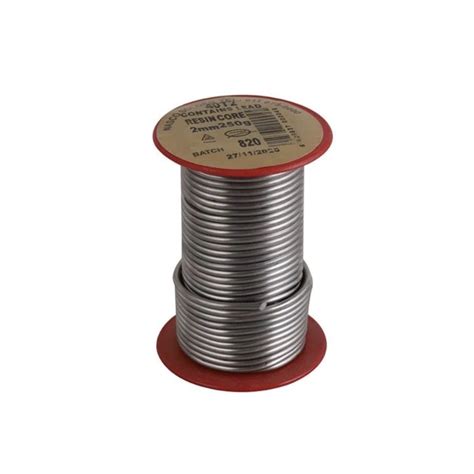 NASCO SOLDERING WIRE RESIN CORE WTH LEAD 2MM 250G - Voltmanhardware Online