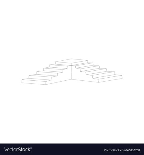 Stairs logo Royalty Free Vector Image - VectorStock