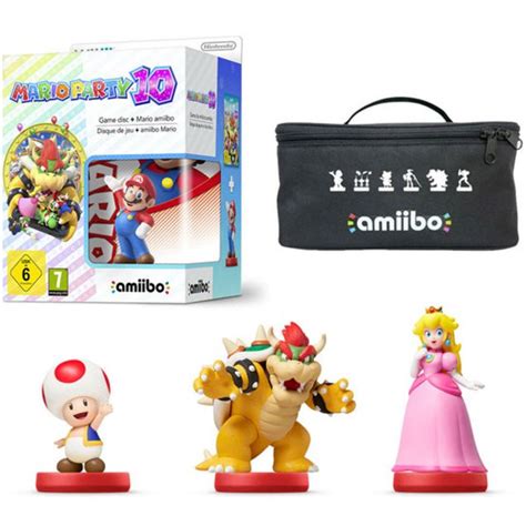 Mario Party 10 amiibo Pack - Mario, Bowser, Toad & Peach | Nintendo UK ...