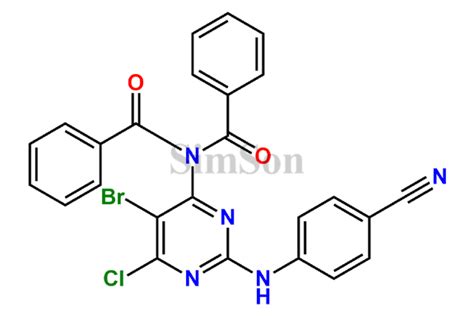 Etravirine Impurity 18 CAS No NA Simson Pharma Limited