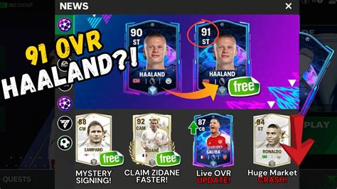 Ovr Haaland Live Ovr Boost Icon Journey Updates And Leaks