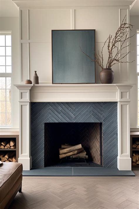 40 Charming Farmhouse Fireplace Tile Ideas You’ll Love