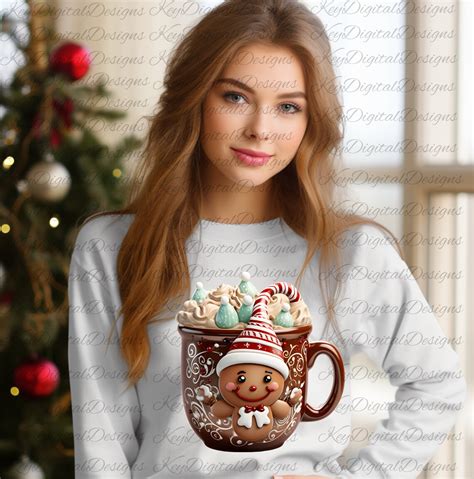 Watercolor Hot Chocolate Clipart Christmas Hot Cocoa Etsy