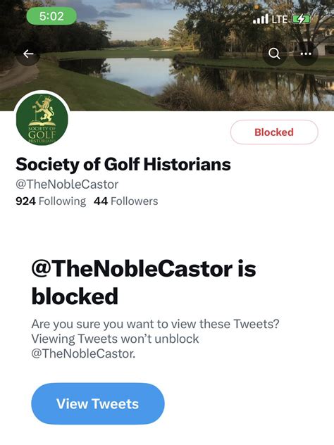 Society Of Golf Historians On Twitter Please Dont Follow This Fraud