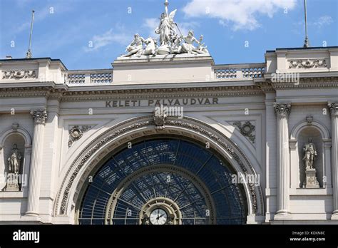 Keleti Railroad Station Budapest Hungary Stock Photo Alamy