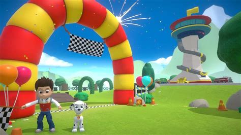 The Obstacle Course Marshall Paw Patrol Mighty Pups Save Adventure