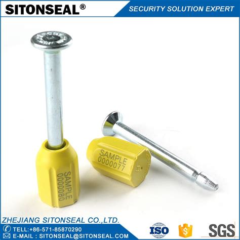 ST 1102 High Security Container Bolt Seal Logo Oem Laser Printing Your