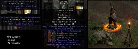 Very Nice Basic Fire Sorc Items Ft Topic D2jsp