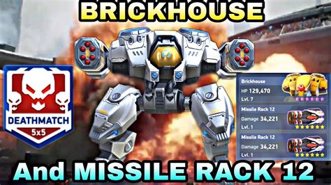 MECH ARENA BRICKHOUSE WITH MISSILE RACK 12 2 GODLIKE Achievements